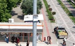 Gemlik Çarşı Meydanı’na Hava Kalitesi Ölçüm Cihazı Kuruldu