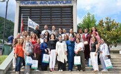 BAŞKAN YILMAZ ÜRETEN KADINLARI AĞIRLADI