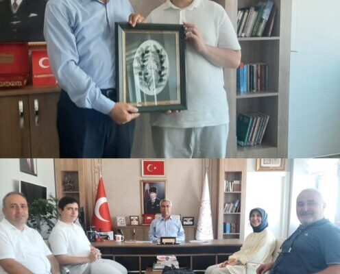 LGS Şampiyonu Gemlik İlçe Milli Eğitim Müdürü Adnan Uluğ tarafından kabul edildi.