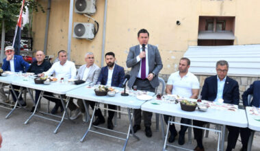 Başkan Aydın halkın dertlerini dinleyerek çözümler üretiyor