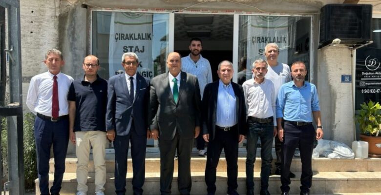 GELECEK PARTİSİ’NDEN STAJ MAĞDURLARINA DESTEK ZİYARETİ