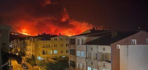 EMEP Bursa İl Örgütü: Kestel ve Gürsu havadan müdahale edilmediği için yanıyor