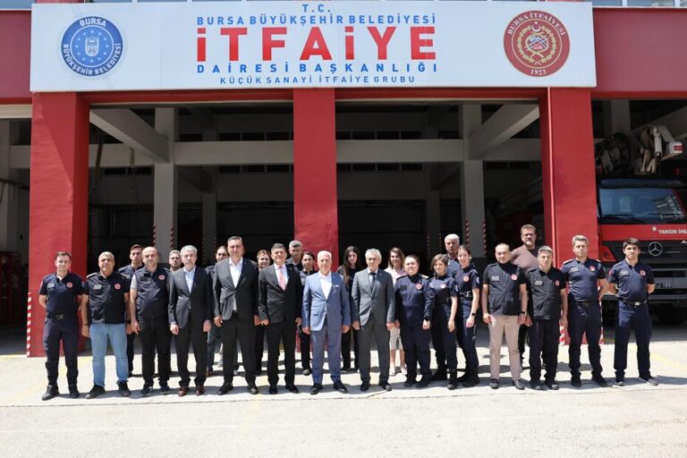 Bursa İtfaiyesi’nden Haziran ayında 3.139 olaya müdahale