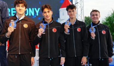 Belediyesporlu yüzücü Özgür Yonca, Avrupa üçüncüsü