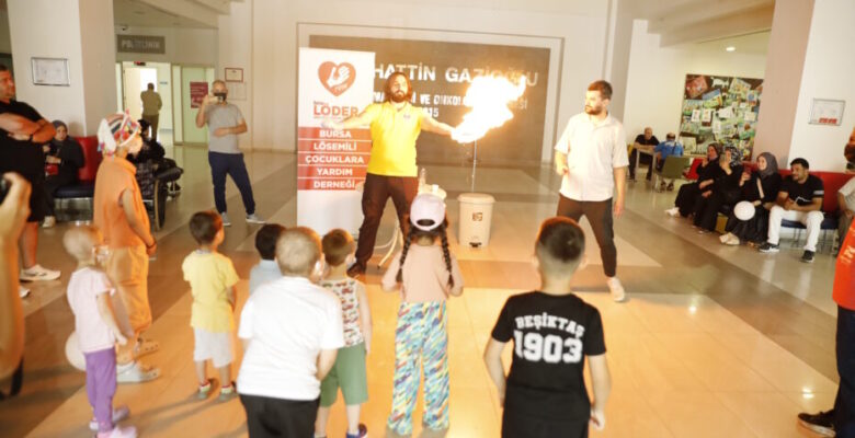Büyükşehir’den lösemi tedavisi gören çocuklara moral