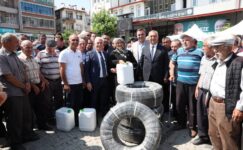 Bursa’dan Domaniç’e tarımsal destek