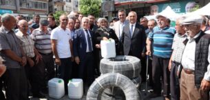Bursa’dan Domaniç’e tarımsal destek