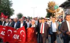15 Temmuz Bursa’da törenlerle anıldı