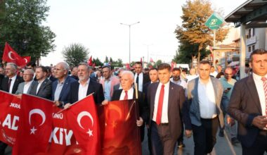 15 Temmuz Bursa’da törenlerle anıldı