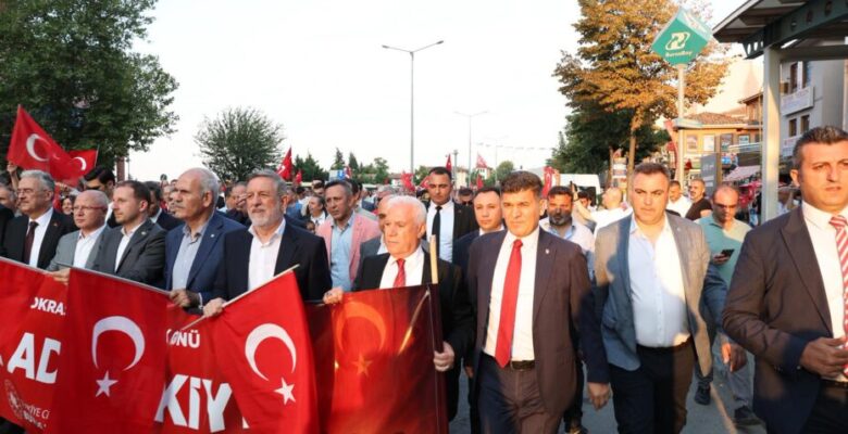 15 Temmuz Bursa’da törenlerle anıldı