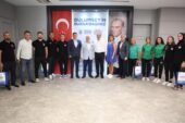 Şampiyon sporculardan Başkan Bozbey’e ziyaret