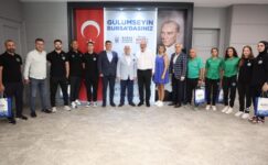 Şampiyon sporculardan Başkan Bozbey’e ziyaret