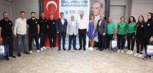 Şampiyon sporculardan Başkan Bozbey’e ziyaret