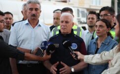 Başkan Bozbey’den yangın bölgesine ziyaret