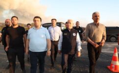 Başkan Bozbey, “Yangının 6 farklı bölgede bir anda başlamış olması düşündürücü”