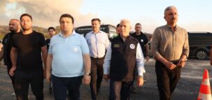 Başkan Bozbey, “Yangının 6 farklı bölgede bir anda başlamış olması düşündürücü”