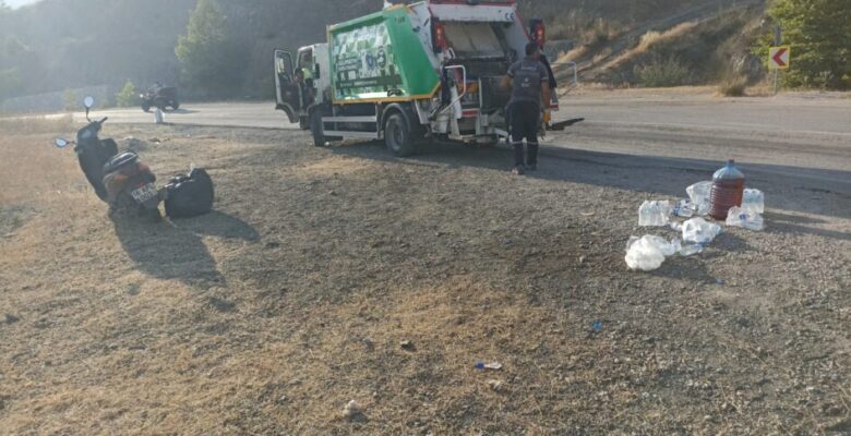 Büyükşehir’den yangın bölgelerinde çevre temizliği