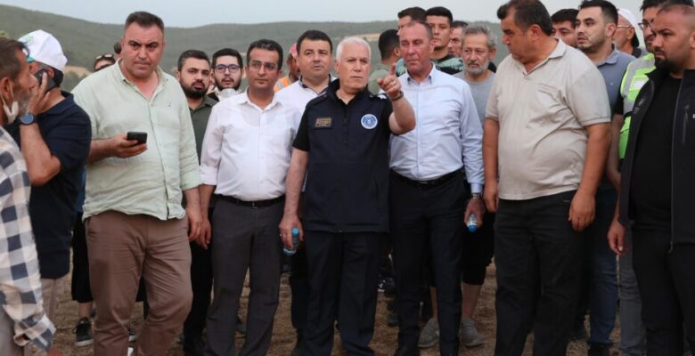 Başkan Bozbey: Yangının yönü belli değil, daha fazla hava desteği gerekli