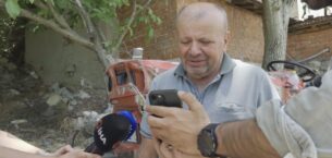 Başkan Bozbey’den fedakar çiftçiye teşekkür
