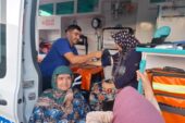 Büyükşehir’den yangın bölgesinde sağlık hizmeti