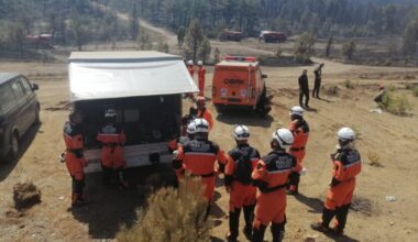 Bursa MAG-DER, Harmancık’taki Yangın Sonrası Müdahalede Görevde