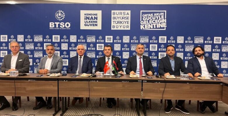 Libya’dan Bursa’ya üst düzey de ekonomik ziyaret