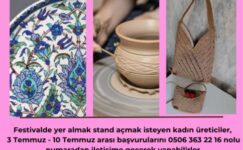 GEMLİK’TE KADIN EMEĞİ FESTİVALİ İÇİN BAŞVURULAR BAŞLADI