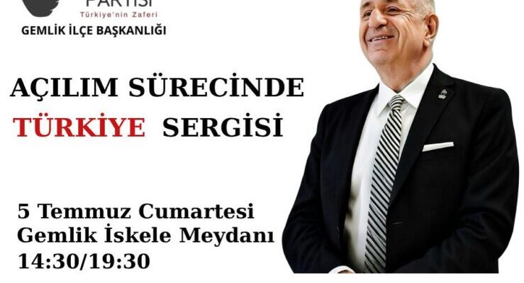 “Açılım Sürecinde Türkiye” Sergisi 5 Temmuz’da Gemlik’te Açılıyor