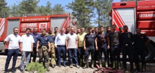 Yavuz Ağıralioğlu’ndan Bursa yangın bölgesine destek ziyareti