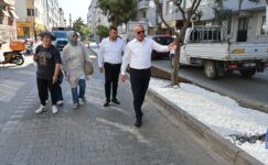 Karacabey Belediyesi’nden Ulucami ve İmaret bölgesine estetik dokunuş