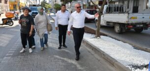 Karacabey Belediyesi’nden Ulucami ve İmaret bölgesine estetik dokunuş