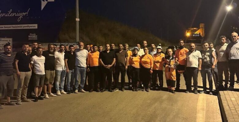 Gemlik Belediyesi, Bursa’daki Orman Yangınına Karşı Seferber Oldu