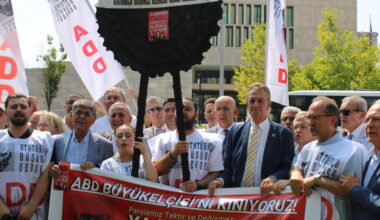 ADD BURSA; “TÜRKİYE’Yİ ABD’NİN SÖMÜRGESİ KENDİSİNİ DE SÖMÜRGE VALİSİ SANAN ABD BÜYÜKELÇİSİ’Nİ KINIYORUZ”