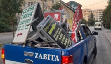 Nilüfer’de izinsiz afişlere geçit yok