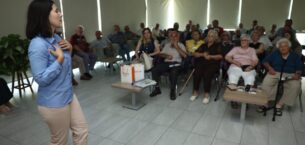 Nilüfer’de yaşlılara egzersizin önemi anlatıldı