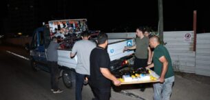 Nilüfer’de seyyar satıcı operasyonu