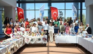 Karacabey’de el emeği sergisi göz kamaştırdı