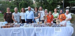 Üç Fidan Parkı’nda anlamlı gece