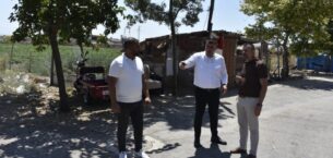 Karacabey Belediyesi mahallelerin sorunlarını yerinde tespit ediyor