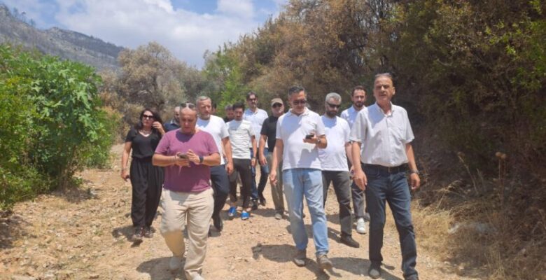 Zafer Partisi Heyetinden Gürsu’daki Yangın Bölgesine Ziyaret: “Yaraları Hep Birlikte Saracağız”