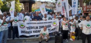 EMEKLİLER İSYAN ETTİ; “İKTİDARIN EMEKLİLERLE AÇLIK OYUNU OYNAMASINA İZİN VERİLEMEZ”