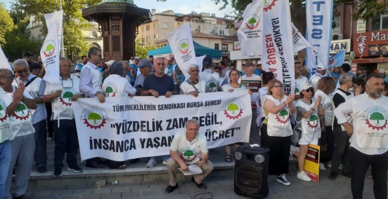 EMEKLİLER İSYAN ETTİ; “İKTİDARIN EMEKLİLERLE AÇLIK OYUNU OYNAMASINA İZİN VERİLEMEZ”