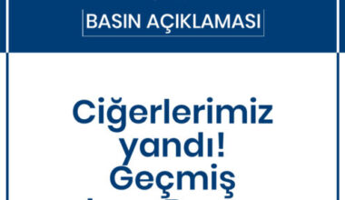 MMO Ahmet İhsan Taşkınsel; “Ciğerlerimiz yandı! Geçmiş olsun Bursa”