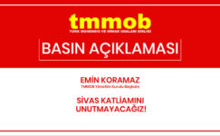 TMMOB BURSA ; “SİVAS KATLİAMINI UNUTMAYACAĞIZ!”