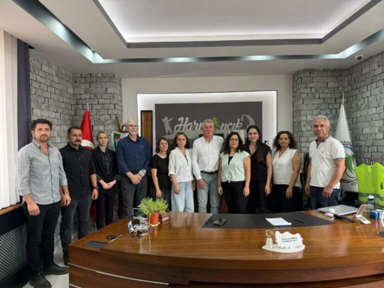 TMMOB İKK’dan Harmancık’a Geçmiş Olsun Ziyareti