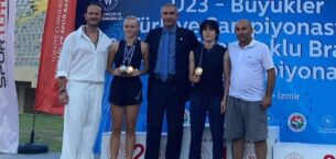 Belediyesporlu Beyzanur Türkiye Şampiyonu Oldu