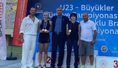 Belediyesporlu Beyzanur Türkiye Şampiyonu Oldu