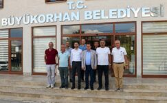 Başkan Erkan Aydın dağ yöresine çıkartma yaptı