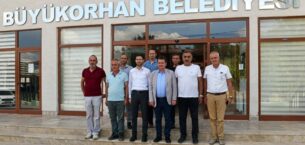 Başkan Erkan Aydın dağ yöresine çıkartma yaptı