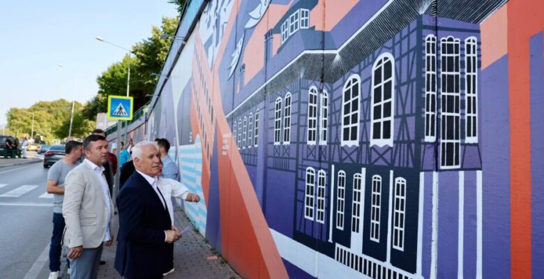 BURSA’NIN TURİZM HARİTASI DUVARLARDA CANLANIYOR